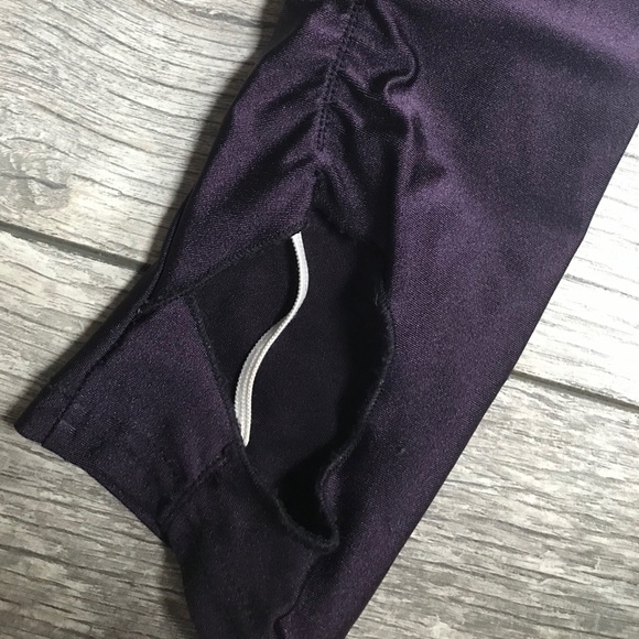 ACNE Shiny Spandex Stirrup Leggings - Picture 6 of 8